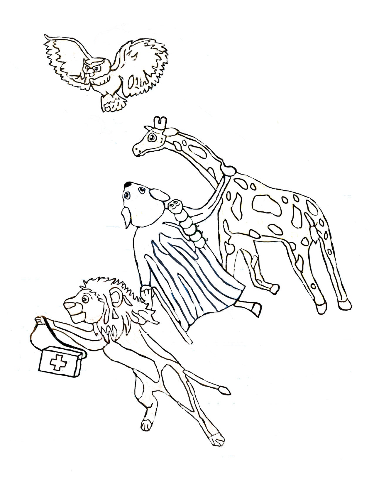 Griffy Giraffe Coloring & Activity Book (Free)