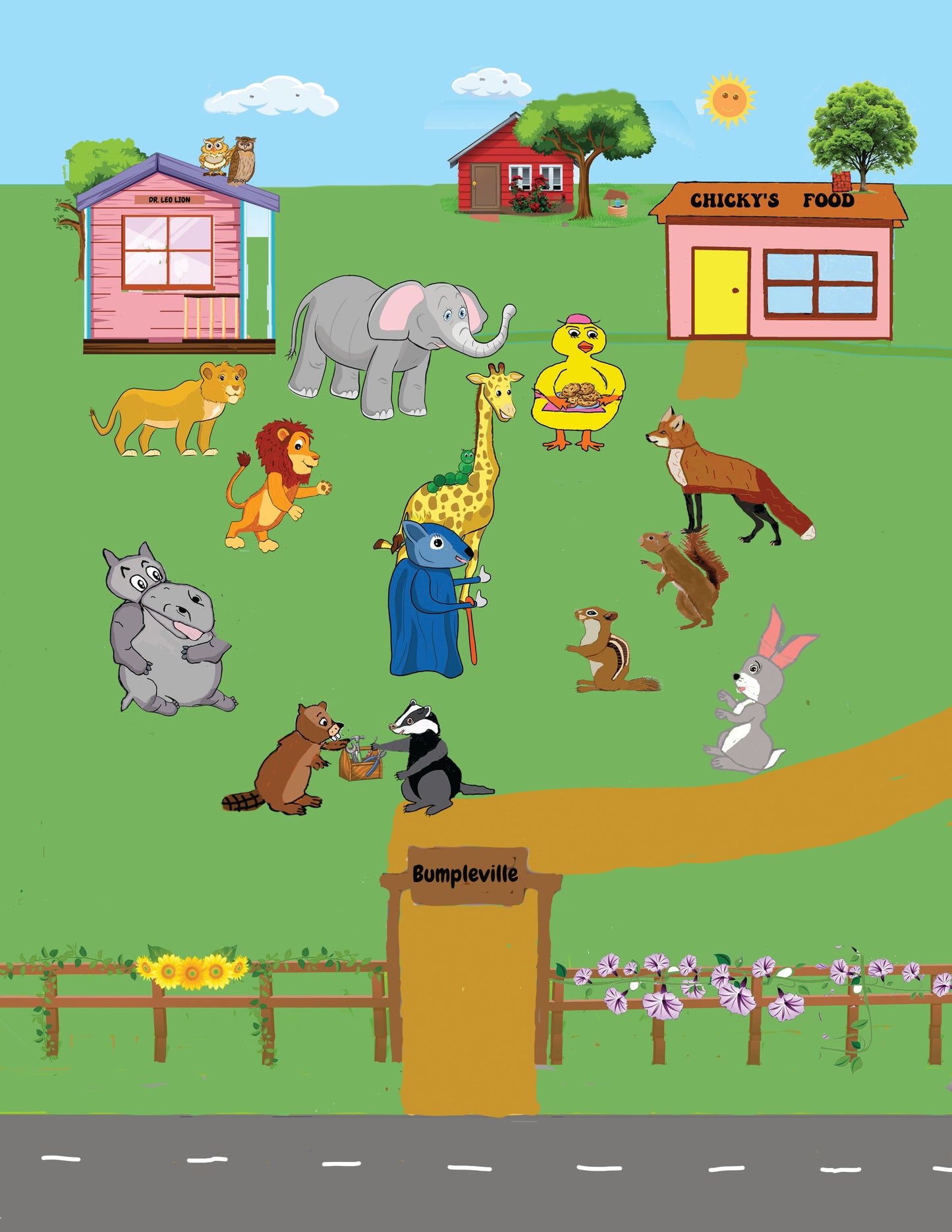 Griffy Giraffe Learns to be Brave/E-Book